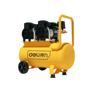 Компресор Deli безмасляний 50 Л / 1300 Вт x 2 (DL-WKY50-W1) picture 1