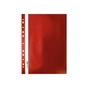 Папка-швидкозшивач Economix А4 з перфорацією, фактура "помаранч", червона (E31508-03) - зменшене зображення 1