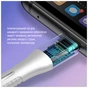 Дата кабель USB-C to USB-C 1.0m (PD Fast Charging 240W) 5А white ColorWay (CW-CBPDCC065-WT) - уменьшенное изображение 8