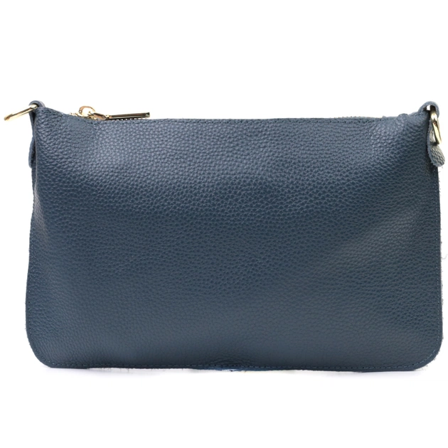 Сумка Vintage З натуральної шкіри Синя (22646) - зображення 6