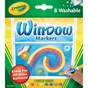 Фломастери Crayola Набір Washable для малювання на склі 8 шт (256344.024) - зменшене зображення 1