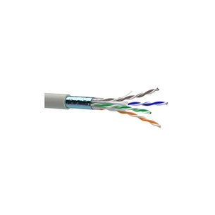 Кабель мережевий OK-Net FTP 305м, cat.6, малодимний (F/UTP-cat.6 LSOH) (КПВонг-HFЕ-ВП (250) 4x2x0,54) зображення 1
