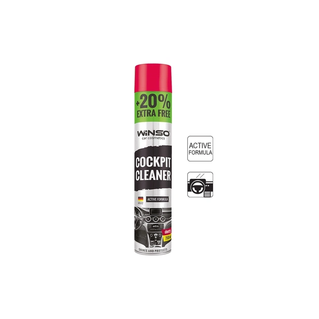 Автополироль WINSO Cockpit Cleaner вишня 750ml (870590) - изображение 1