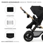Коляска Kinderkraft 3 в 1 Moov 2 Air Pure Black (KSMOOV02BLK0000) (5902533925759) - зменшене зображення 11