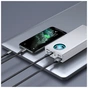 Батарея універсальна Baseus Amblight Digital Quick 30000mAh 65W, White (PPLG000102) - зменшене зображення 9