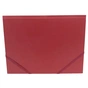 Папка на резинках H-Tone А4, червона (FOLD-HT-JJ40941-R) - зменшене зображення 2