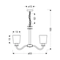 Люстра Candellux SCHUBERT (35-74249) - зменшене зображення 2