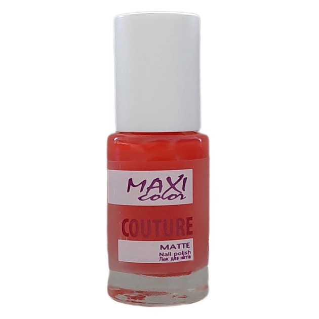 Лак для нігтів Maxi Color Couture Matte 07 (4823082002238) - зображення 1