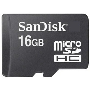 Карта пам'яті SanDisk 16Gb microSDHC class 4 (SDSDQM-016G-B35N\SDSDQM-016G-B35) зображення 1