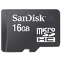 Карта пам'яті SanDisk 16Gb microSDHC class 4 (SDSDQM-016G-B35N\SDSDQM-016G-B35) - зменшене зображення 1