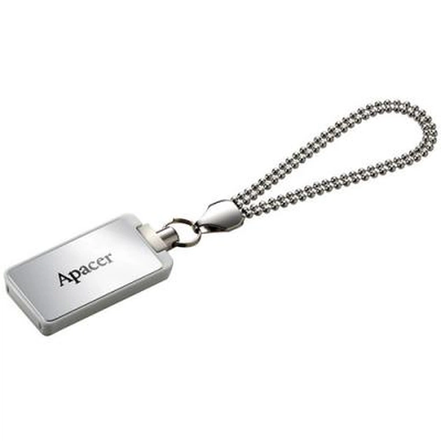 USB флеш накопичувач Apacer 32GB AH129 Silver RP USB 2.0 (AP32GAH129S-1) - зображення 1