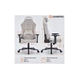 Крісло ігрове GamePro FGC750LG Size L Fabric Light Gray (FGC750LG) - зменшене зображення 12