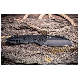 Ніж Weknife High-Fin XL, Darkwash, чорний титан (WE24010-1) зображення 1