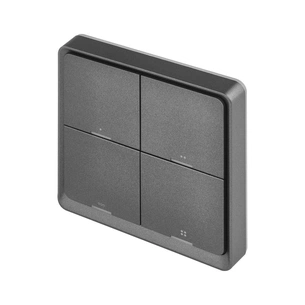 Розумний вимикач EMOS H5016 4 buttons ZigBee 3.0 Black (H5016) изображение 1