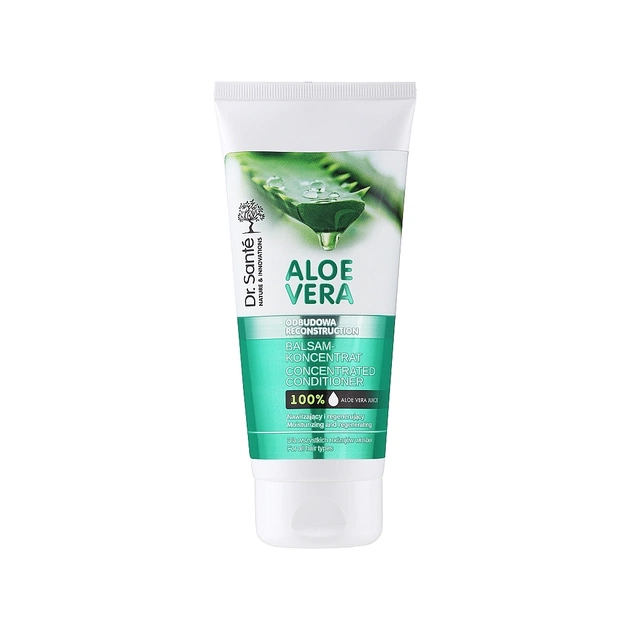 Кондиціонер для волосся Dr. Sante Aloe Vera Реконструкція 200 мл (4823015937057) - зображення 1
