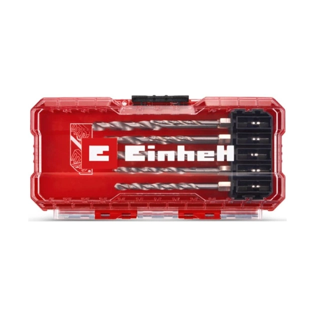 Набір свердл Einhell по металу HSS, 10 шт, 2-6.5мм, кейс (108723) - picture 5