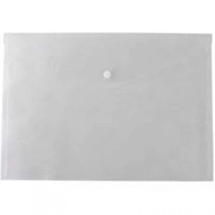 Папка - конверт Buromax А5, with a button, clear (BM.3936-00) зображення 1