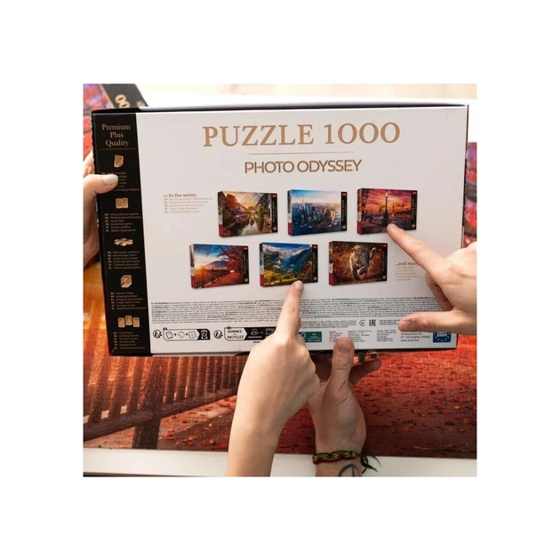 Пазл Trefl Premium Манхеттен, Нью-Йорк 1000 елементів (5900511108286) - picture 4