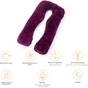 Подушка MirSon для вагітних та відпочинку Velvet Line №8023 U-подібна Primula (2200006178552) - preview 12