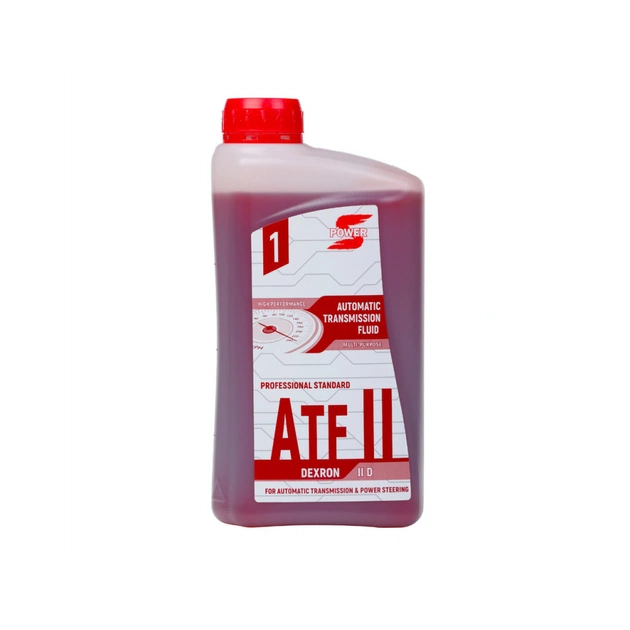 Трансмиссионное масло S-POWER ATF II 1л - изображение 1