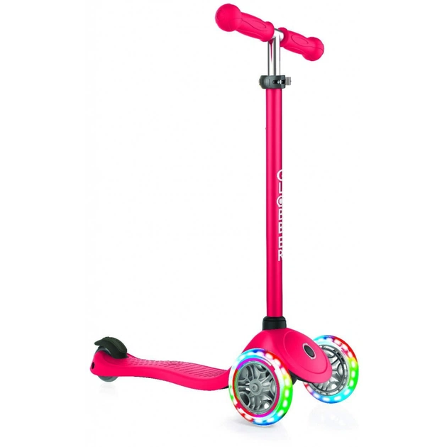 Самокат Globber Primo Lights червоний (674759) - изображение 1
