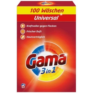 Пральний порошок Gama 3 in 1 Universal 6 кг (8435495837756) зображення 1