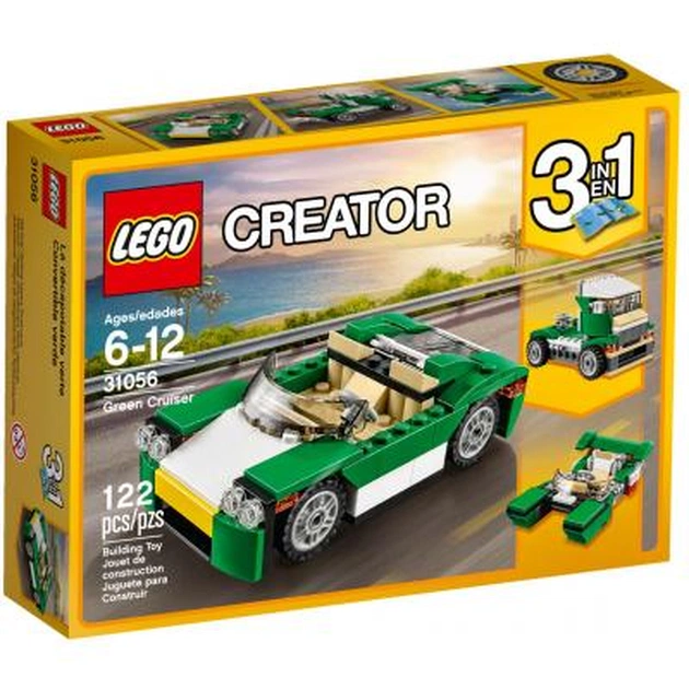 Конструктор LEGO Creator Зелений кабріолет (31056) - изображение 1