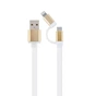 Дата кабель USB 2.0 AM to Lightning/Micro 1.0m Cablexpert (CC-USB2-AM8PmB-1M-GD) - уменьшенное изображение 1
