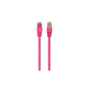 Патч-корд Cablexpert 0.25м FTP cat 6 CCA pink (PP6-0.25M/RO) зображення 1