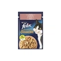 Влажный корм для кошек Purina Felix Sensations Sauces с лососем в соусе со вкусом креветок 85 г (7613039836026) - уменьшенное изображение 1