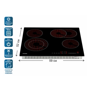 Варочна поверхня PRIME Technics PEH 664 изображение 1