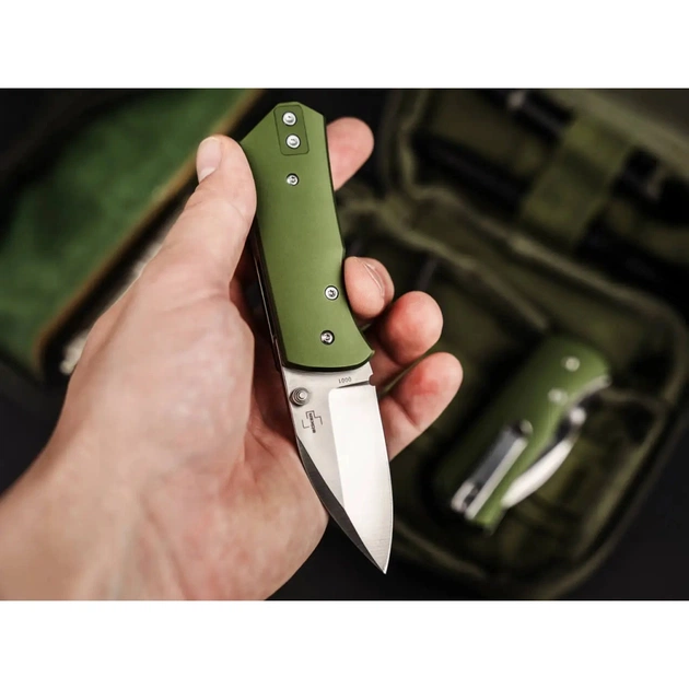 Ніж Boker Plus Lefti Green (01BP0006) - picture 4