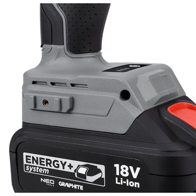 Гайковерт Graphite Energy+ 18V, безщітковий, 2600об/хв, 330Нм, 1/2", 0.9кг (без АКБ та ЗП) (58G028-1) - picture 10