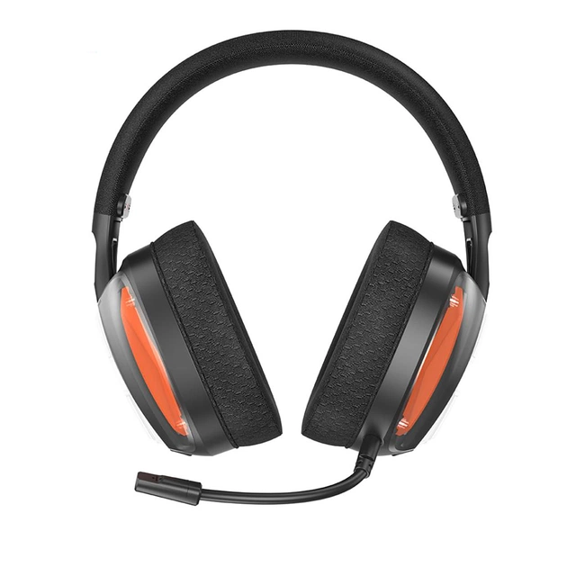 Bluetooth-гарнітура XO BE46 Black/Orange - изображение 1