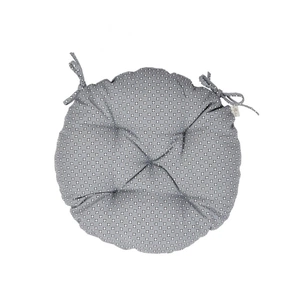 Подушка на стілець Прованс Merry Christmas сіра D-40 (031488) зображення 1