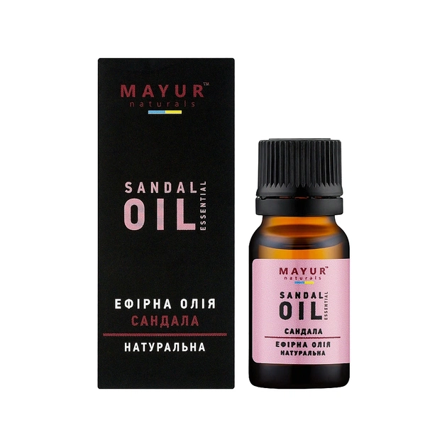 Ефірна олія Mayur Сандала 10 мл (4820230952025) - picture 1