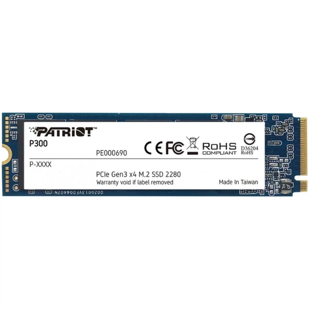 Накопитель SSD M.2 2280 2TB Patriot (P300P2TBM28) - изображение 1