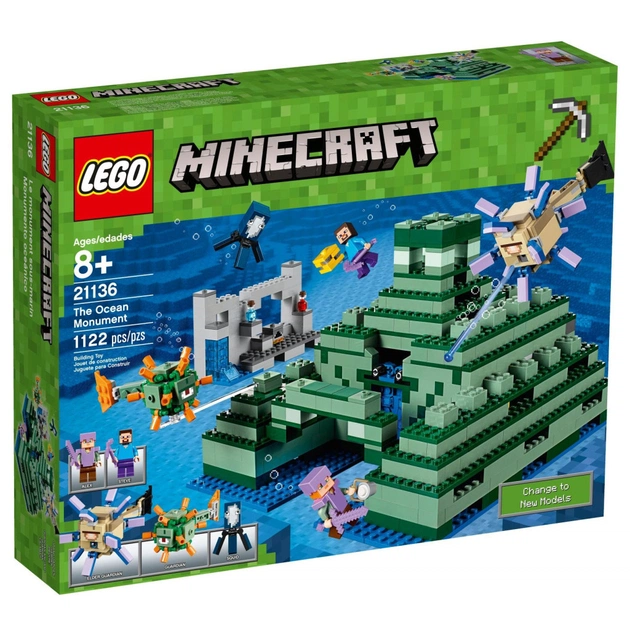Конструктор LEGO MINECRAFT Підводний храм (21136) - изображение 1