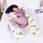 Подушка MirSon для вагітних та відпочинку Naturale Line Print №8008 U-подібна Salyut (2200006178262) - зменшене зображення 2