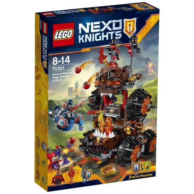 Конструктор LEGO Nexo Knights Фатальний наступ Генерала Магмара (70321) - изображение 1