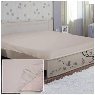 Простирадло Ярослав на гумці бязь 08 сірий 200х140х20 (38161) зображення 1