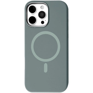 Чехол для мобильного телефона BeCover FIBRA Silicone OmniMag Apple iPhone 16 Pro Max Gray (716236) изображение 1