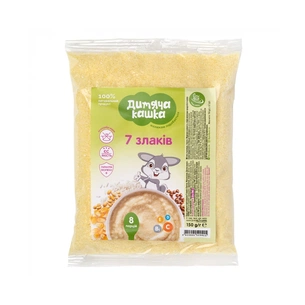 Дитяча каша Дитяча кашка 7 злаків 150 г (4820001520415) зображення 1
