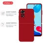 Чехол для мобильного телефона Intaleo SoftShell Xiaomi Redmi Note 11 Red (1283126558313) - уменьшенное изображение 3