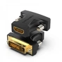 Адаптер Vention HDMI - DVI (F/M), Black (AILB0) - уменьшенное изображение 1