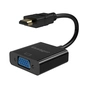 Перехідник HDMI to VGA 0.15m Essager (EZJHV-HY01) - зменшене зображення 3