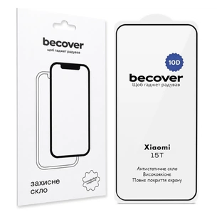 Скло захисне BeCover 10D Xiaomi 15T Black (715708) зображення 1