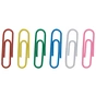 Скріпки канцелярські Buromax 28мм, colored, rounded 100 шт (BM.5015) - уменьшенное изображение 1