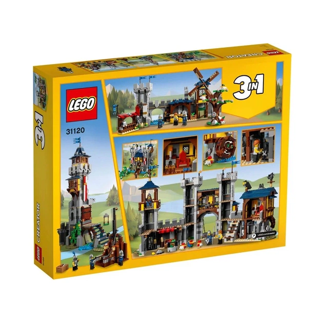 Конструктор LEGO Creator Середньовічний замок 1426 деталей (31120) - изображение 1