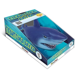Антистрес #sbabam Стретч-іграшка у вигляді тварини – Гігантська акула (синя) (66/CN21-2) зображення 1